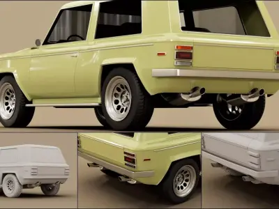 Big 70s generic truck suv pack