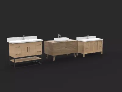 Unit Sink set 3D model