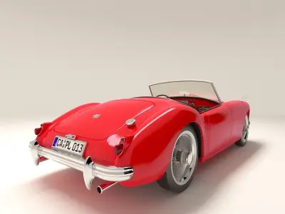 car3dmodel sports car Low-poly 3D model