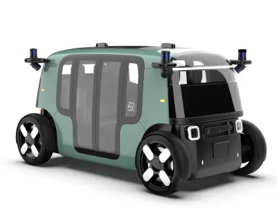 ZOOX Autonomous Vehicle 3D model