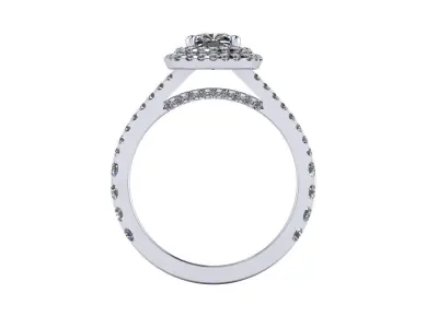 Diamond Fashion Ring R15 3D print model