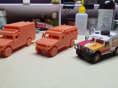 Uro Vamtac S3 Ambulance version 3D print model