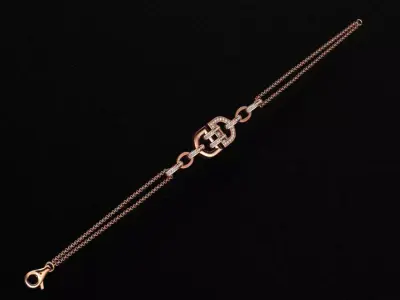 Bracelet 3D print model 5