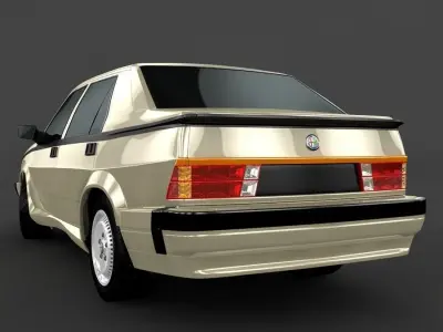 Alfa Romeo 75 3D model