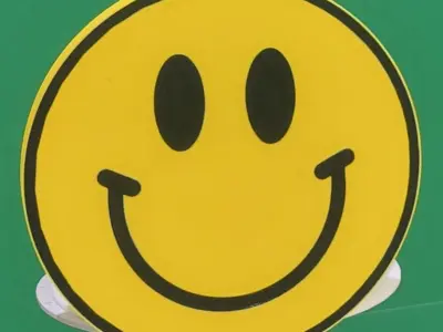 Smiley Face Trailer Hitch Cover 3D print model