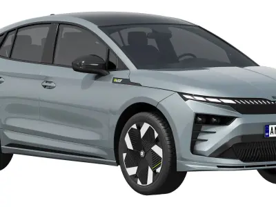 Skoda Enyaq Coupe RS 2026 3D model