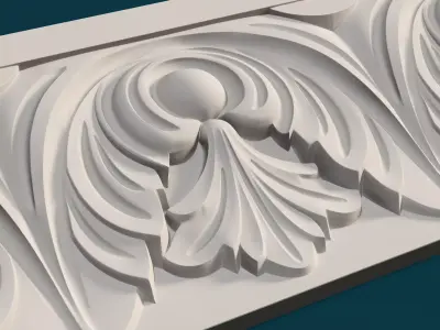 Decoration Molding 3D model 3D model