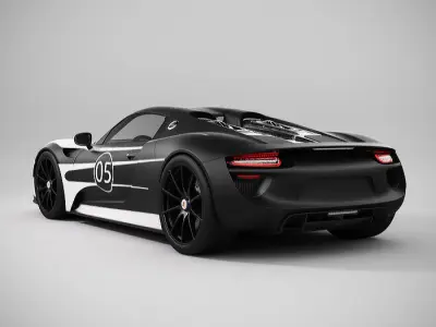 Porsche 918 Spyder 3D model