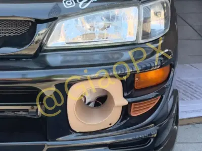 Subaru Impreza GC8 V6 Fog Light Cover With Duct 3D print model