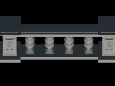 Balustrade v2 3D print model