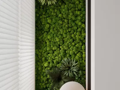 modern bathroom interior scenes 14 3D model