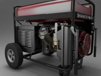 PowerHorse Generator 3D model