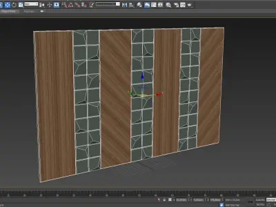 Wall Panel 33 3D model