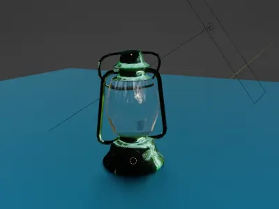 Small Lantern Free 3D model