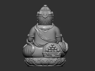 Tibetan Buddha 2 3D print model