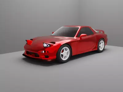Mazda RX7 Free 3D model