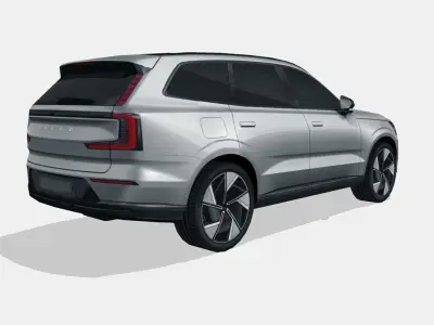 Volvo EX90 2024 Low-poly 3D model