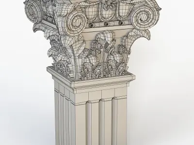 Classical Column for cnc  3D model
