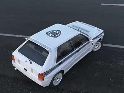 Lancia Delta HF Integrale 3D model