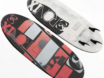Surfboard 3D model