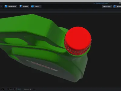 E3D - Castrol GTX Engine Oil 15W-40 A3B3 4L 3D model