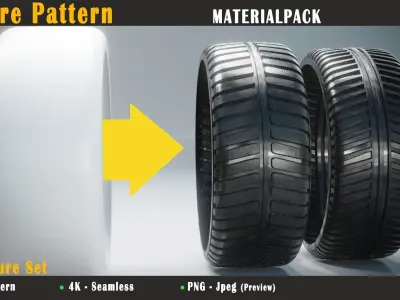 30 Tire Pattern Texture