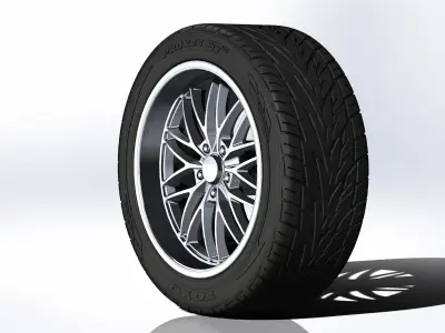 Custom wheels US Mags Santa Cruz for your scale model 3D print model