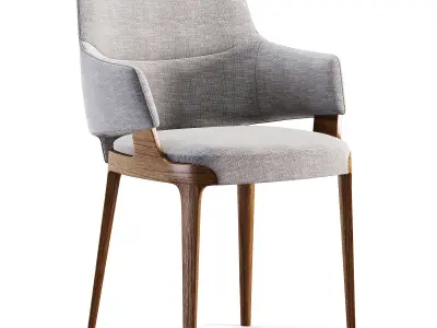 VELIS Chair Low-poly 3D model