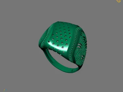 Women Plain Ring Ready STL Models Womens Ring 3d models 3D print model 43