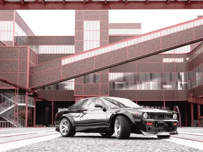 1996 Nissan 240SX -S14 BOSS 3D model