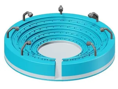 Toddler Outdoor Stadium Toy 3D model