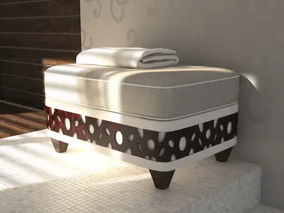 Bathroom 01 3D model