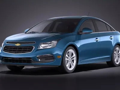 Chevrolet Cruze Sedan 2015 VRAY 3D model