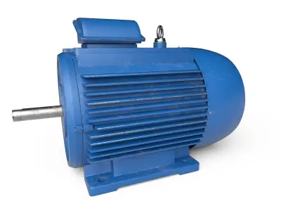 Electric motor 3D model