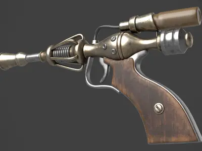 Fantasy Gun 18 3D model