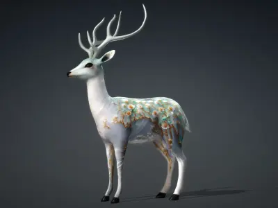 Deer-C5 3D model