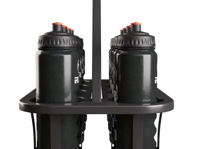 Sports bottle holder Ram 3D model