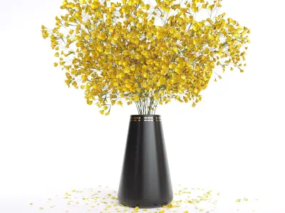 Bouquet for decoration 01 3D model