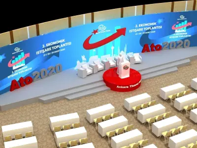 Summit Stage Decoration 101 3D model