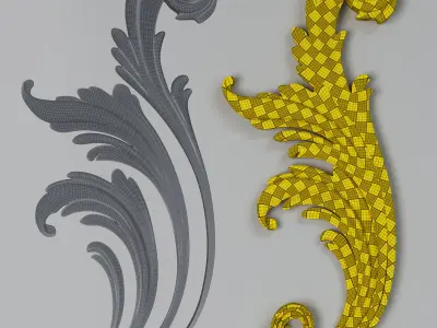 Leaf 01 3D model
