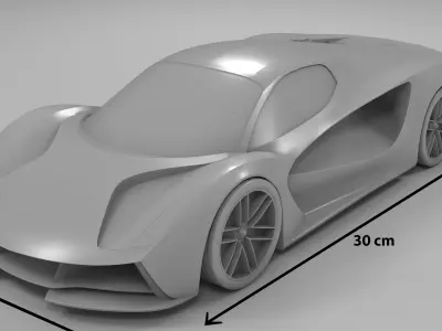 Lotus Evija 3D Print Model 3D print model