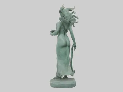 Boann statue model 3D model