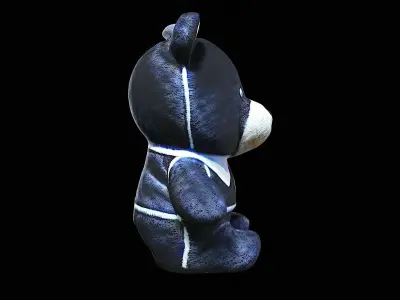 bear plush toy 3D model