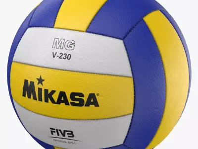Mikasa Volleyball Ball 3D model
