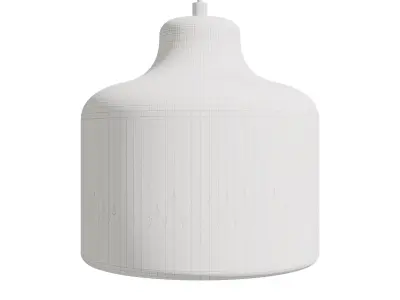 Vakkerlight Delia Cement Pendant Light  3D model
