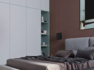 GolfStream bedroom 3D model