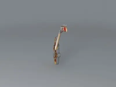 Kramer AMBITION 5 guitar Free 3D model