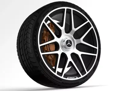 Mercedes-Benz AMG Wheel 2 3D model