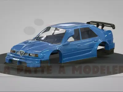 Alfa Romeo 155 DTM LPAM 3D model