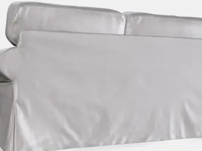 EKTORP 2-seat sofa Low-poly 3D model